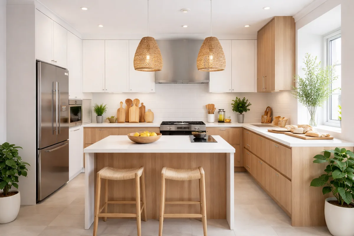Comment optimiser l'agencement d'une cuisine de 12 m² pour une meilleure circulation