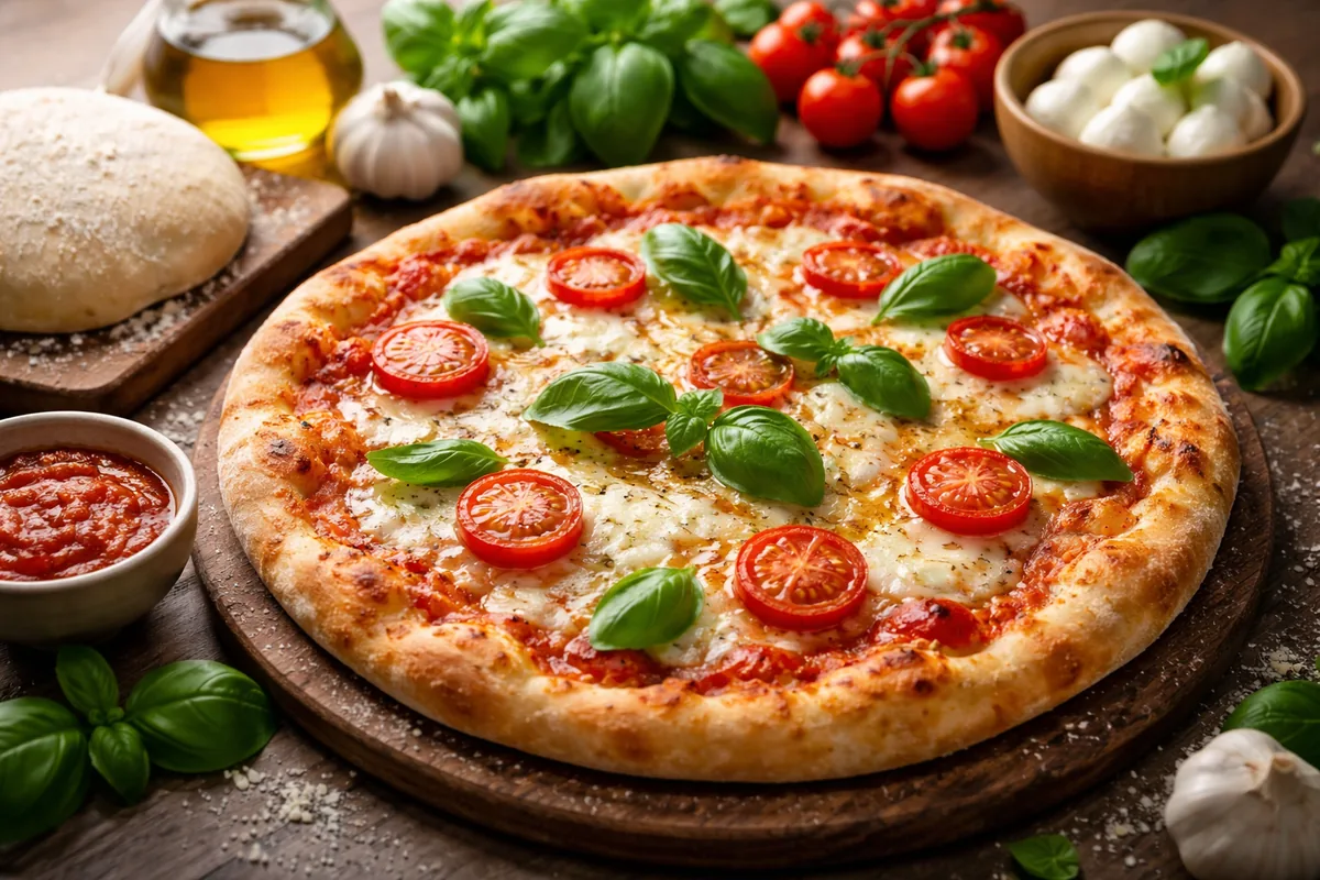 Quelle est la meilleure recette de pizza maison avec des ingrédients frais ?