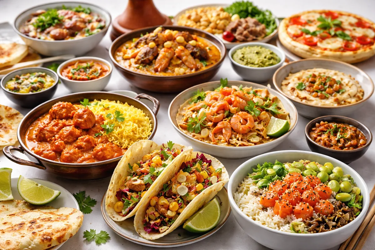 Comment découvrir les cuisines du monde à travers des plats typiques