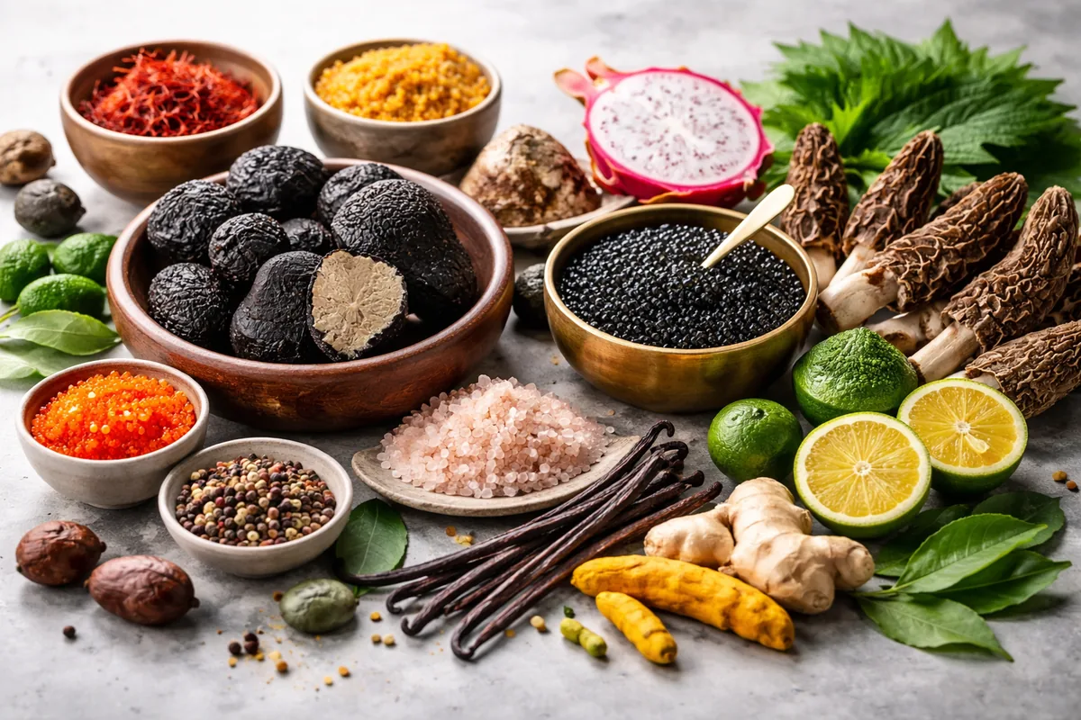 Quelle est l'importance des ingrédients rares dans la cuisine du monde