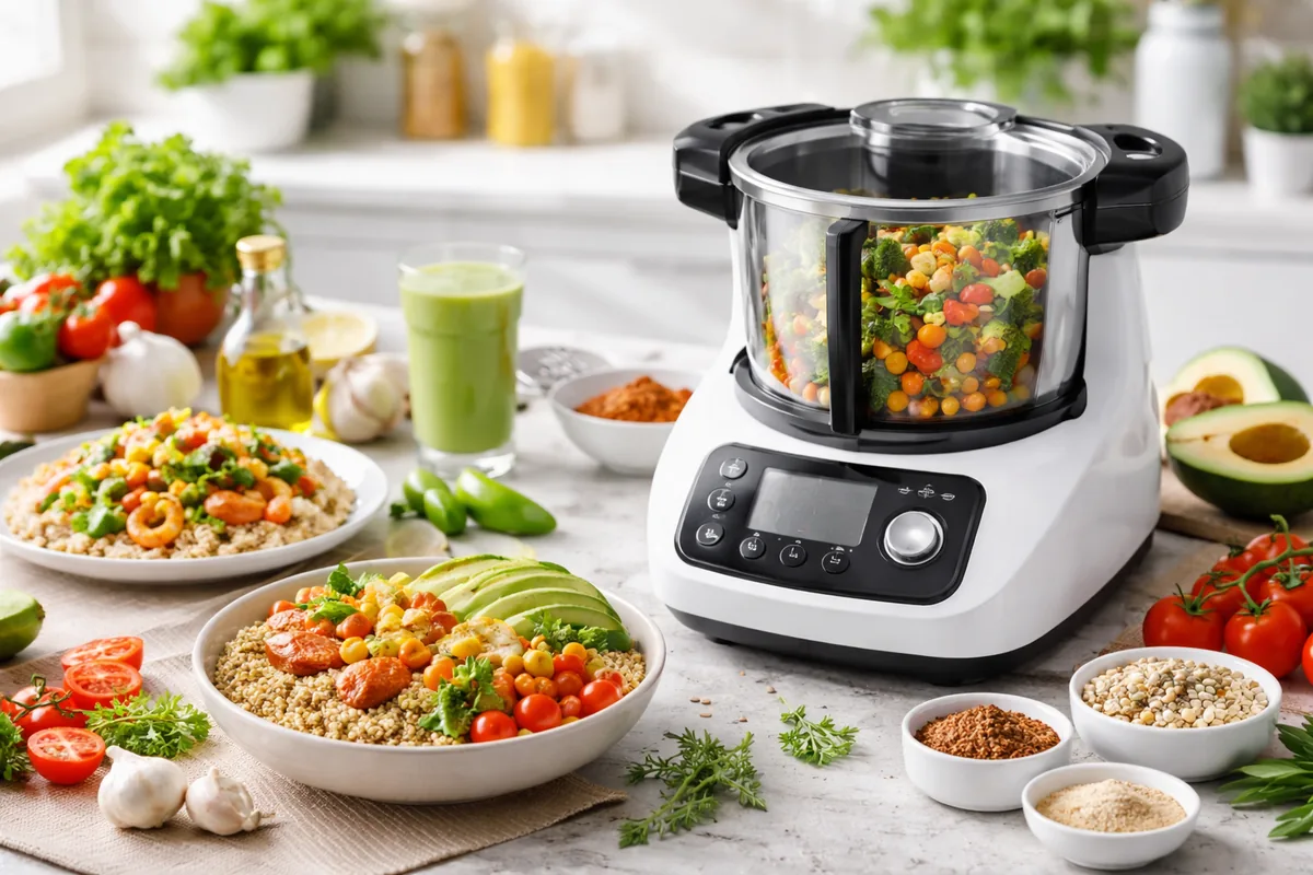 Comment réaliser des plats sains et simples avec un robot de cuisine