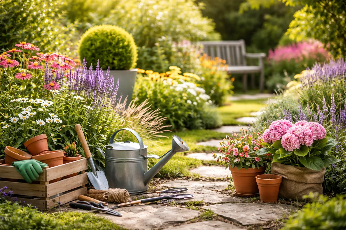 Comment créer un jardin décoratif avec des plantes et des outils adaptés