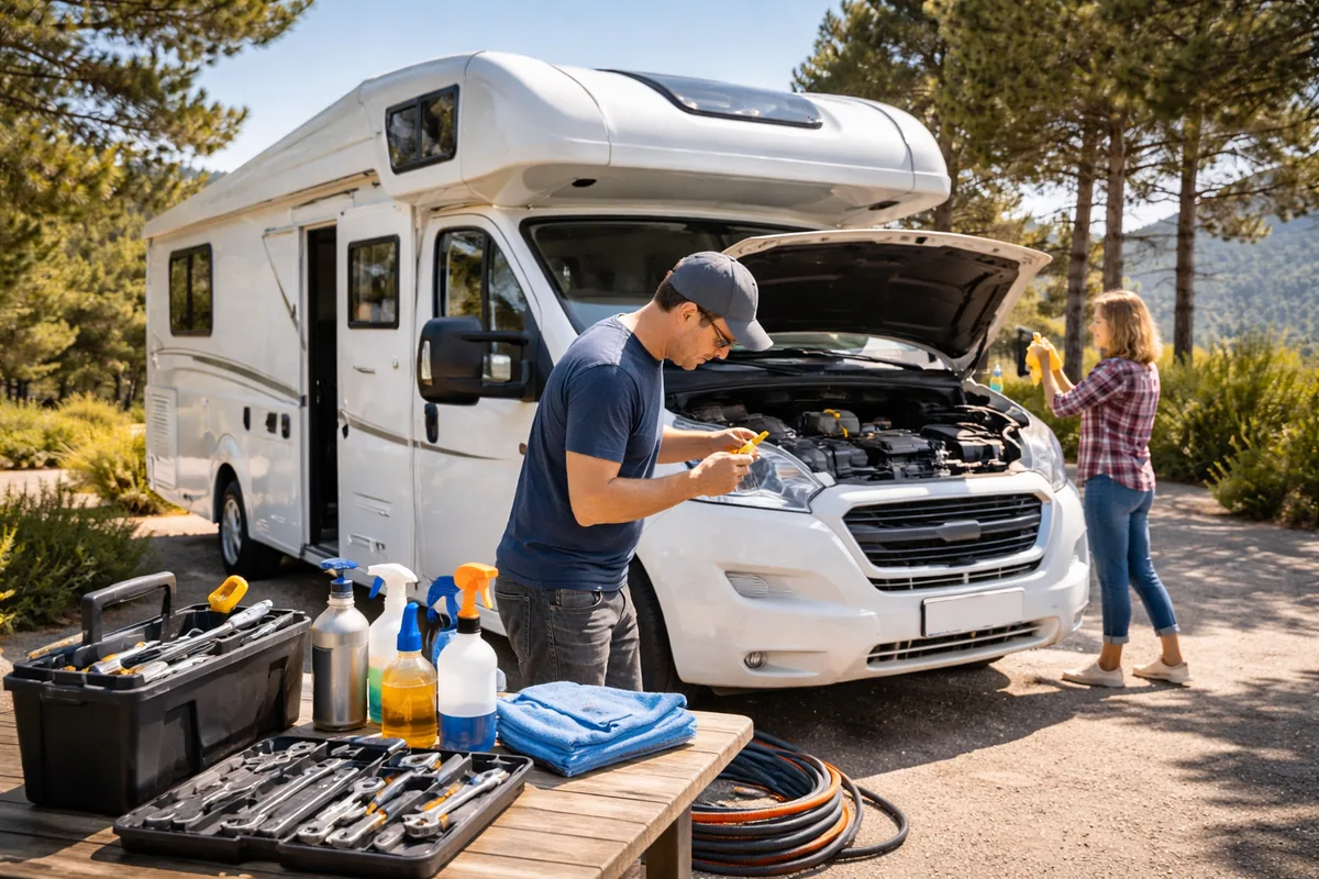 Quel est l'entretien nécessaire pour un camping-car tout au long de l'année