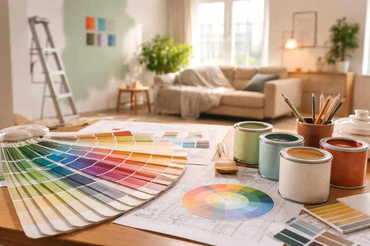 Comment choisir les couleurs pour la rénovation de votre maison